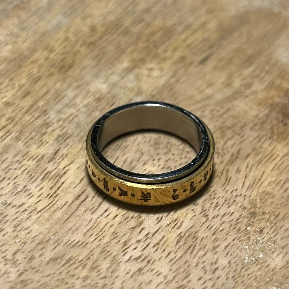 Fidget Spinner Symbol Ring - Picture 8 of 12